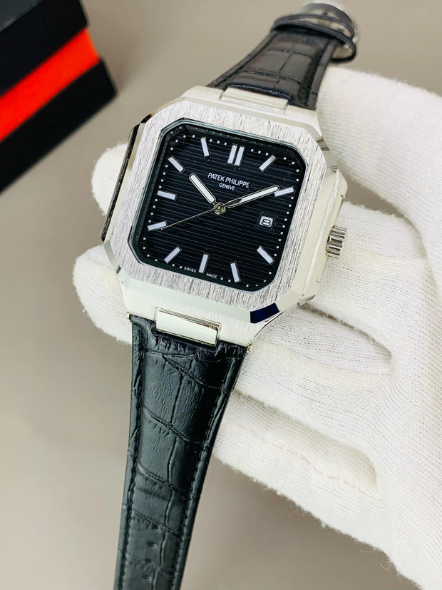 Patek Philippe Geneve - Leather Strap Watch
